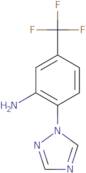 2-(1H-1,2,4-Triazol-1-yl)-5-(trifluoromethyl)aniline