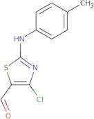 4-Chloro-2-[(4-methylphenyl)amino]-1,3-thiazole-5-carbaldehyde