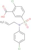 2-Chloro-5-[(4-chlorophenyl)(prop-2-en-1-yl)sulfamoyl]benzoicacid