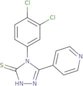 4-(3,4-Dichlorophenyl)-5-(pyridin-4-yl)-4H-1,2,4-triazole-3-thiol