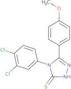 4-(3,4-Dichlorophenyl)-5-(4-methoxyphenyl)-4H-1,2,4-triazole-3-thiol