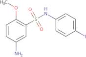 5-Amino-N-(4-iodophenyl)-2-methoxybenzene-1-sulfonamide