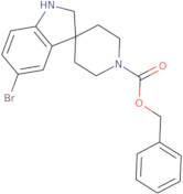 benzyl 5-bromo-1,2-dihydrospiro[indole-3,4'-piperidine]-1'-carboxylate