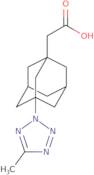 2-[3-(5-Methyl-2H-1,2,3,4-tetrazol-2-yl)adamantan-1-yl]acetic acid