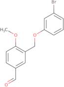 3-[(3-Bromophenoxy)methyl]-4-methoxybenzaldehyde