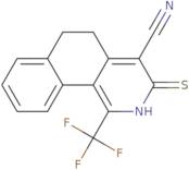 3-Thioxo-1-(trifluoromethyl)-2,3,5,6-tetrahydrobenzo[H]isoquinoline-4-carbonitrile