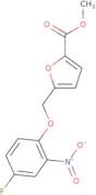 5-(4-Fluoro-2-nitro-phenoxymethyl)-furan-2-carboxylic acid methyl ester