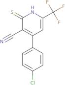 4-(4-Chloro-phenyl)-2-thioxo-6-trifluoromethyl-1,2-dihydro-pyridine-3-carbonitrile