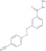 3-(4-Cyano-phenoxymethyl)-benzoic acid hydrazide