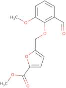 Methyl 5-[(2-formyl-6-methoxyphenoxy)methyl]furan-2-carboxylate