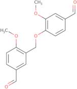 3-[(4-Formyl-2-methoxyphenoxy)methyl]-4-methoxybenzaldehyde