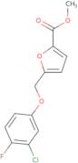 5-(3-Chloro-4-fluoro-phenoxymethyl)-furan-2-carboxylic acid methyl ester