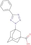 3-(5-Phenyl-2H-1,2,3,4-tetrazol-2-yl)adamantane-1-carboxylic acid