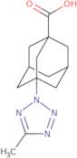 3-(5-Methyl-2H-1,2,3,4-tetrazol-2-yl)adamantane-1-carboxylic acid