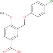 3-(4-Chloro-phenoxymethyl)-4-methoxy-benzoic acid