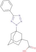 2-[3-(5-Phenyl-2H-1,2,3,4-tetrazol-2-yl)adamantan-1-yl]acetic acid