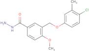 3-[(4-Chloro-3-methylphenoxy)methyl]-4-methoxybenzohydrazide