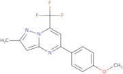 5-(4-Methoxyphenyl)-2-methyl-7-(trifluoromethyl)pyrazolo[1,5-a]pyrimidine