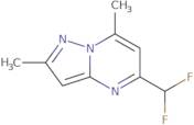 5-(Difluoromethyl)-2,7-dimethylpyrazolo[1,5-a]pyrimidine