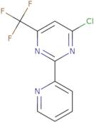 4-Chloro-2-(2-pyridinyl)-6-(trifluoromethyl)-pyrimidine