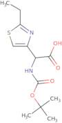 2-{[(tert-Butoxy)carbonyl]amino}-2-(2-ethyl-1,3-thiazol-4-yl)acetic acid