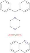 4-(diphenylmethyl)-1-(8-quinolylsulfonyl)piperazine