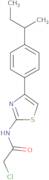 N-{4-[4-(Butan-2-yl)phenyl]-1,3-thiazol-2-yl}-2-chloroacetamide