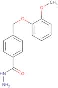 4-(2-Methoxy-phenoxymethyl)-benzoic acid hydrazide