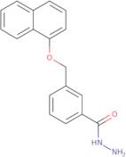 3-(Naphthalen-1-yloxymethyl)-benzoic acid hydrazide