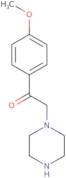 1-(4-Methoxyphenyl)-2-piperazino-1-ethanone