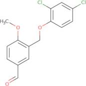 3-[(2,4-Dichlorophenoxy)methyl]-4-methoxybenzaldehyde