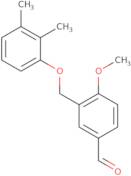 3-((2,3-Dimethylphenoxy)methyl)-4-methoxybenzaldehyde