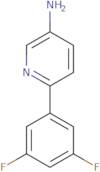 6-(3,5-Difluorophenyl)-3-pyridinamine