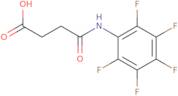 3-[(Pentafluorophenyl)carbamoyl]propanoic acid