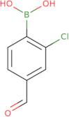 2-Chloro-4-formylphenylboronic acid