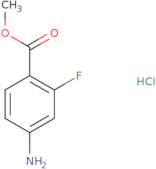 Methyl 4-amino-2-fluorobenzoate hydrochloride