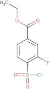 Ethyl 4-(chlorosulfonyl)-3-fluorobenzoate