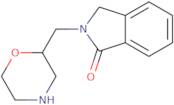 2-((Morpholin-2-yl)methyl)isoindolin-1-one