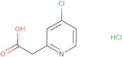 2-(4-chloropyridin-2-yl)acetic acid hydrochloride