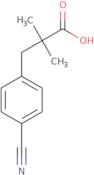 3-(4-Cyanophenyl)-2,2-dimethylpropanoic acid