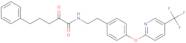 2-Oxo-5-phenyl-N-(4-((5-(trifluoromethyl)pyridin-2-yl)oxy)phenethyl)pentanamide