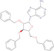 9-(2',3',5'-Tri-O-benzyl-b-D-arabinofuranosyl)adenine