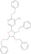 5-(2',3',5'-Tri-O-benzyl-b-D-ribofuranosyl)-3-methyl-2-benzyloxypyridine