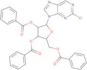 9-(2',3',5'-Tri-O-benzoyl-b-D-ribofuranosyl)-2-chloropurine