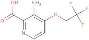 3-Methyl-4-(2,2,2-trifluoroethoxy)-2-pyridinecarboxylic acid