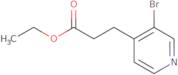 Ethyl 3-(3-bromopyridin-4-yl)propanoate