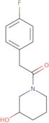 2-(4-Fluorophenyl)-1-(3-hydroxypiperidin-1-yl)ethan-1-one