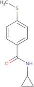 N-Cyclopropyl-4-(methylsulfanyl)benzamide