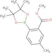 Methyl 5-methyl-2-(4,4,5,5-tetramethyl-1,3,2-dioxaborolan-2-yl)benzoate