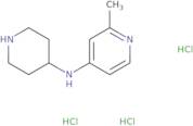 2-Methyl-N-(piperidin-4-yl)pyridin-4-amine trihydrochloride